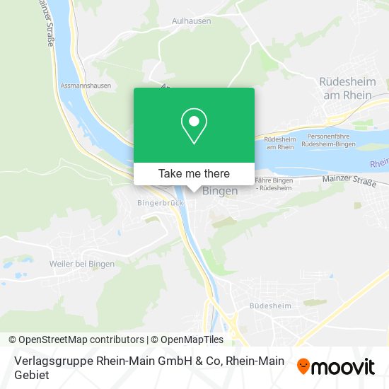 Verlagsgruppe Rhein-Main GmbH & Co map