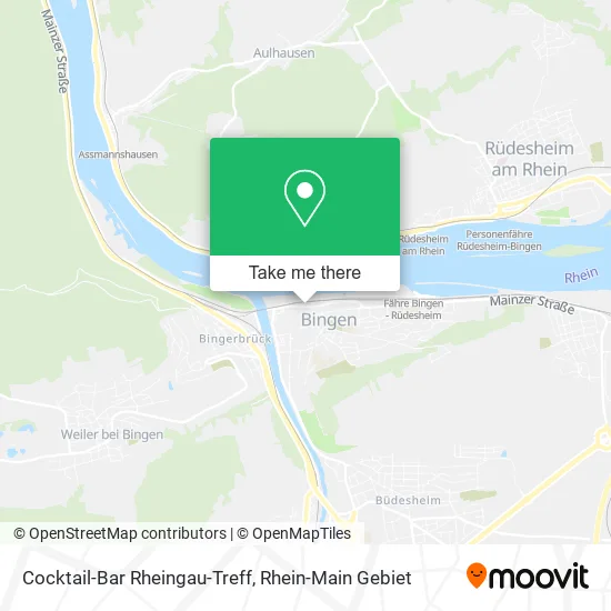 Карта Cocktail-Bar Rheingau-Treff
