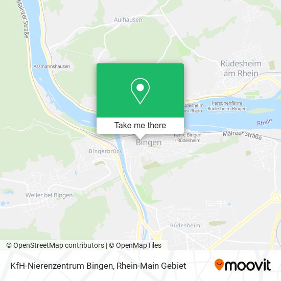 Карта KfH-Nierenzentrum Bingen