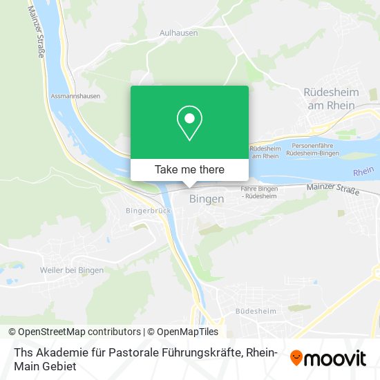 Ths Akademie für Pastorale Führungskräfte map