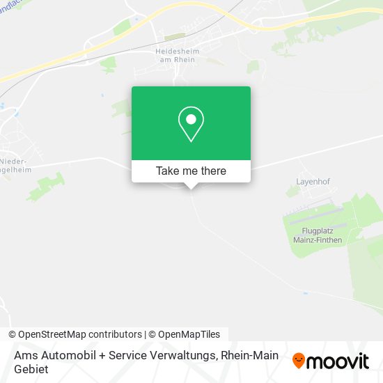 Ams Automobil + Service Verwaltungs map