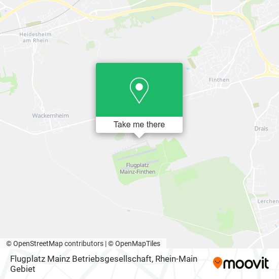 Flugplatz Mainz Betriebsgesellschaft map