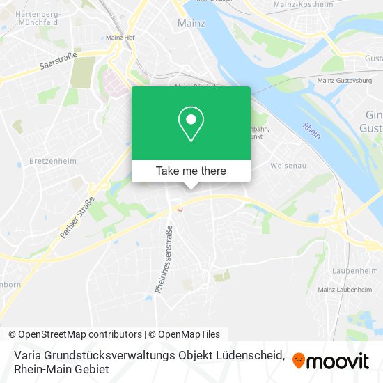 Varia Grundstücksverwaltungs Objekt Lüdenscheid map