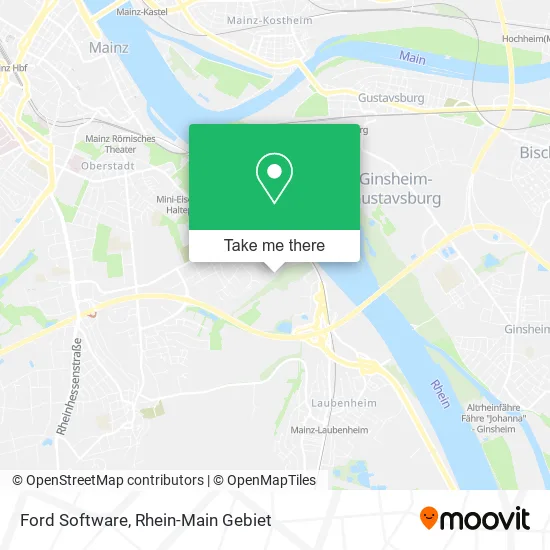 Карта Ford Software
