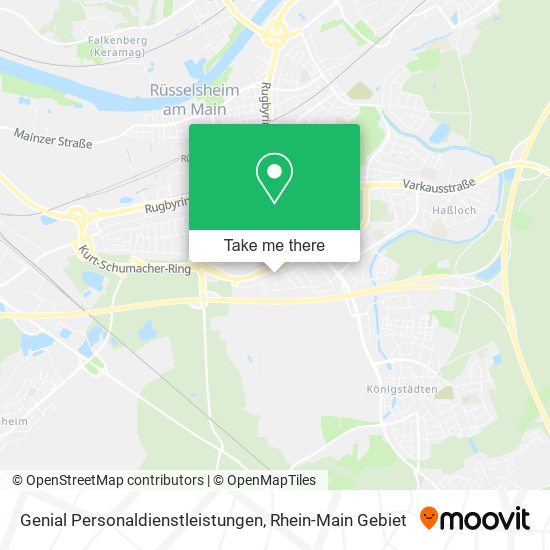 Genial Personaldienstleistungen map