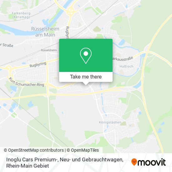 Inoglu Cars Premium-, Neu- und Gebrauchtwagen map