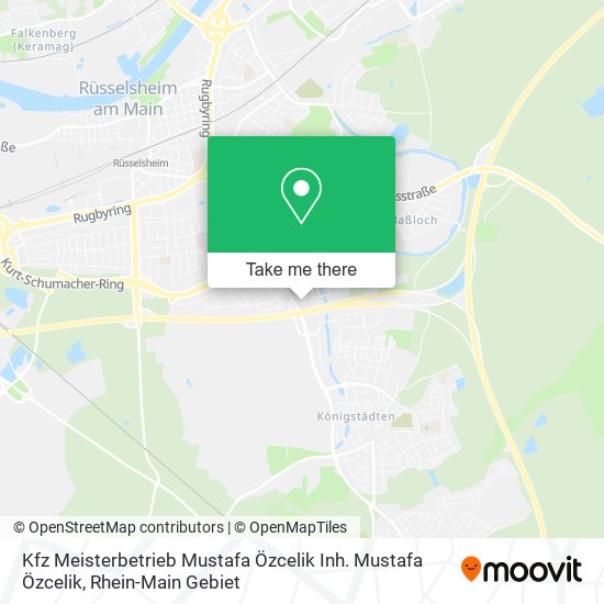 Kfz Meisterbetrieb Mustafa Özcelik Inh. Mustafa Özcelik map