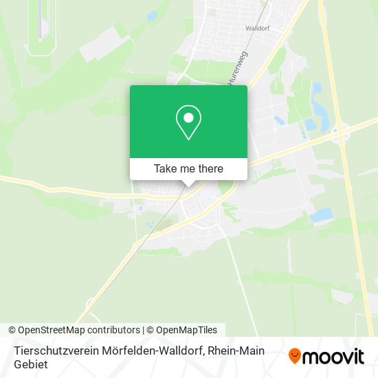 Tierschutzverein Mörfelden-Walldorf map