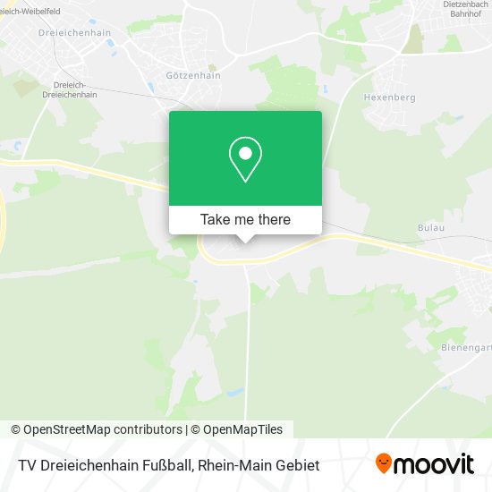 TV Dreieichenhain Fußball map