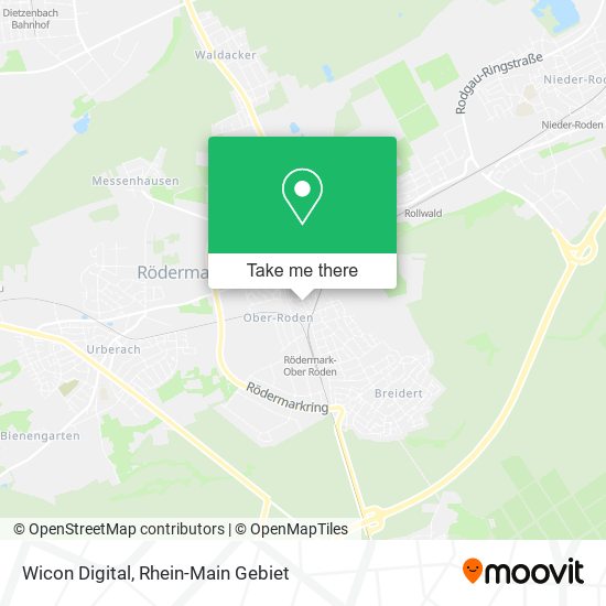 Wicon Digital map