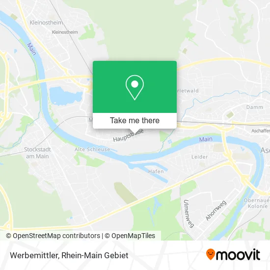 Карта Werbemittler