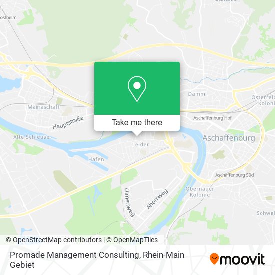 Promade Management Consulting map