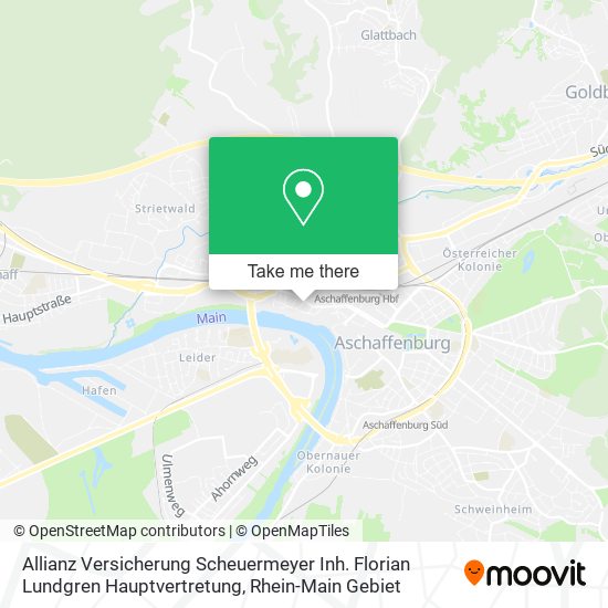 Карта Allianz Versicherung Scheuermeyer Inh. Florian Lundgren Hauptvertretung