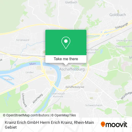 Карта Krainz Erich GmbH Herrn Erich Krainz