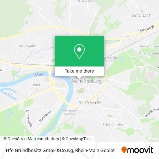 Карта Hfe Grundbesitz GmbH&Co.Kg