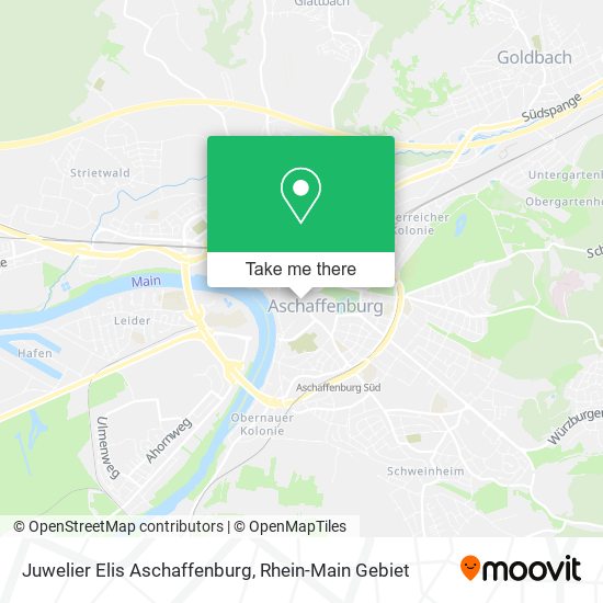 Карта Juwelier Elis Aschaffenburg