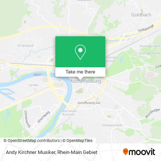 Карта Andy Kirchner Musiker
