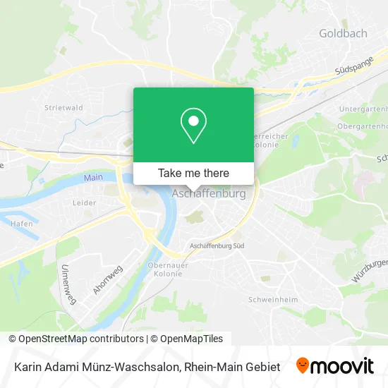 Карта Karin Adami Münz-Waschsalon