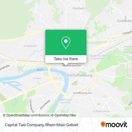 Capital Taxi Company map