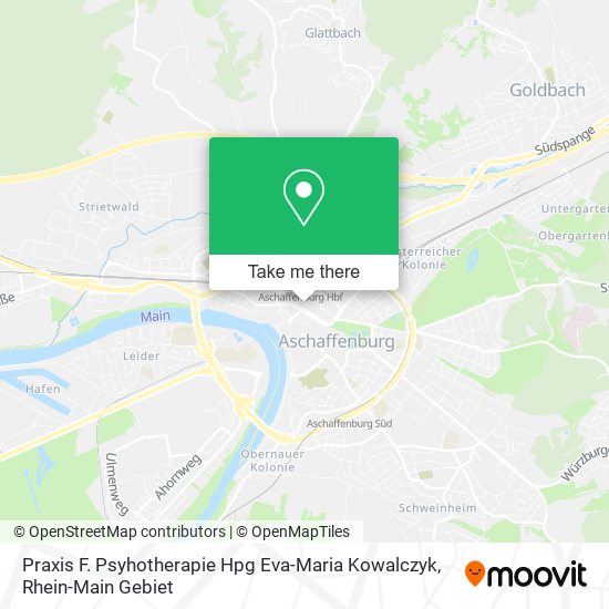 Praxis F. Psyhotherapie Hpg Eva-Maria Kowalczyk map