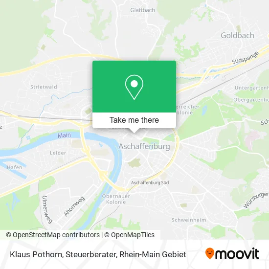 Карта Klaus Pothorn, Steuerberater