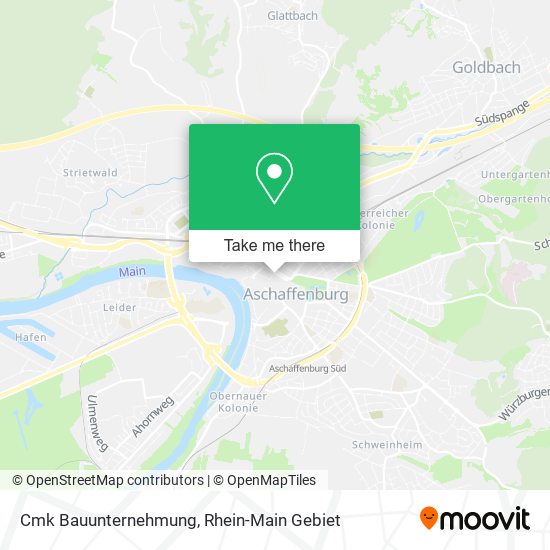 Cmk Bauunternehmung map