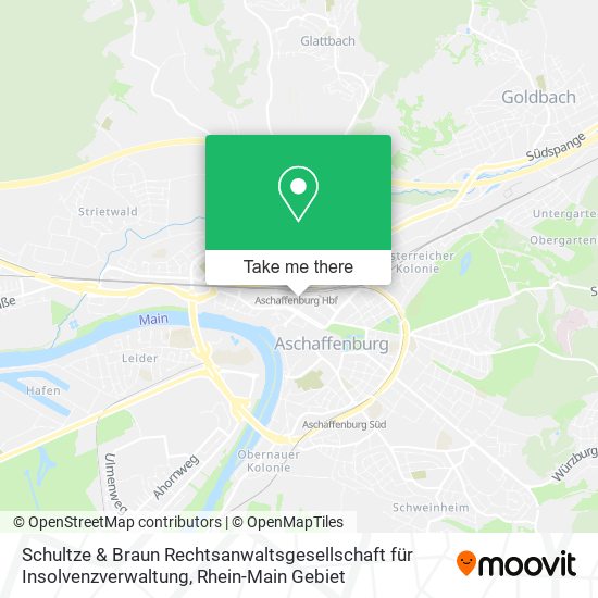 Schultze & Braun Rechtsanwaltsgesellschaft für Insolvenzverwaltung map