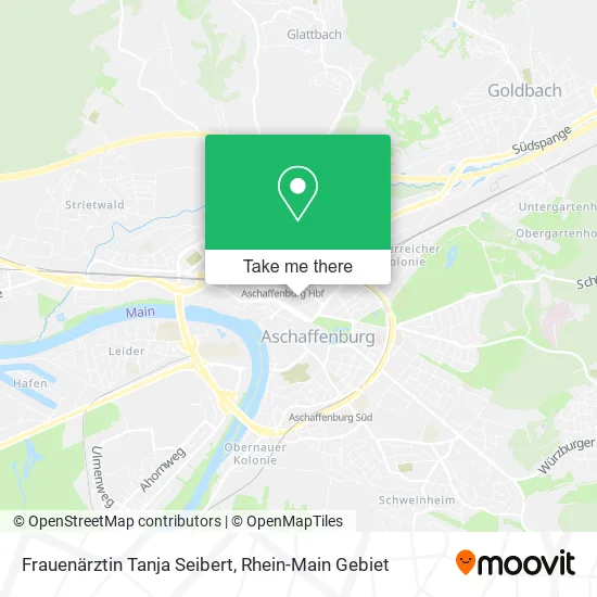 Карта Frauenärztin Tanja Seibert