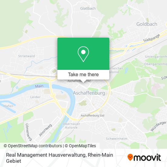 Real Management Hausverwaltung map
