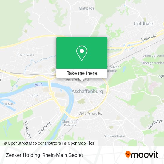 Zenker Holding map