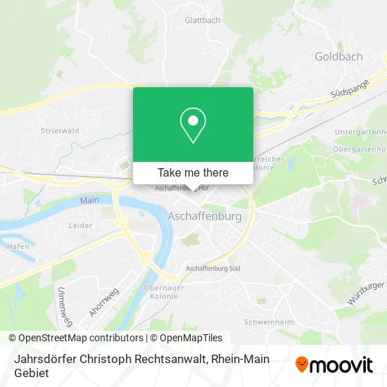 Карта Jahrsdörfer Christoph Rechtsanwalt