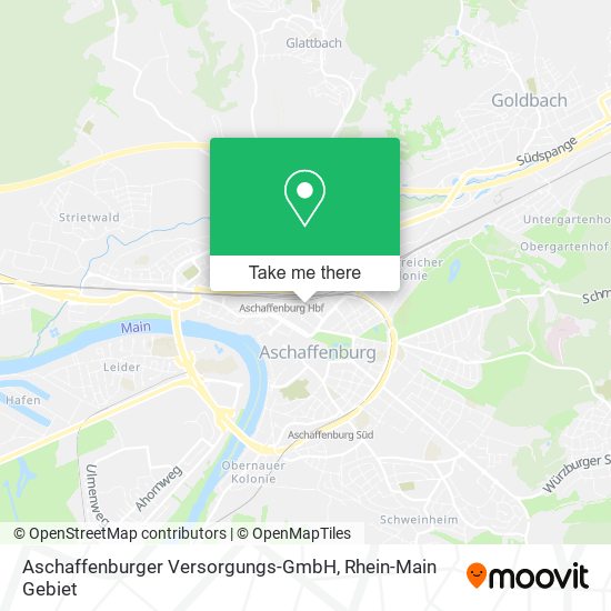 Aschaffenburger Versorgungs-GmbH map