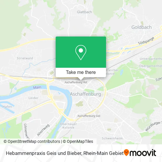 Карта Hebammenpraxis Geis und Bieber