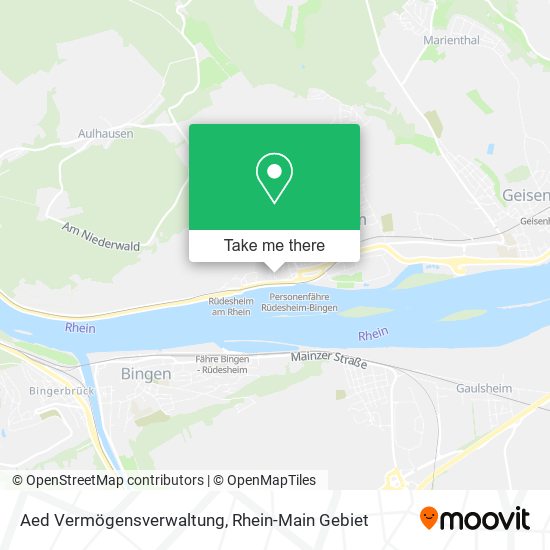 Aed Vermögensverwaltung map