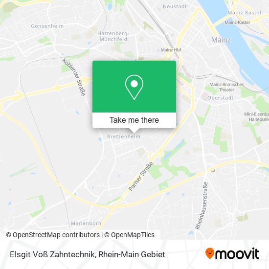 Карта Elsgit Voß Zahntechnik