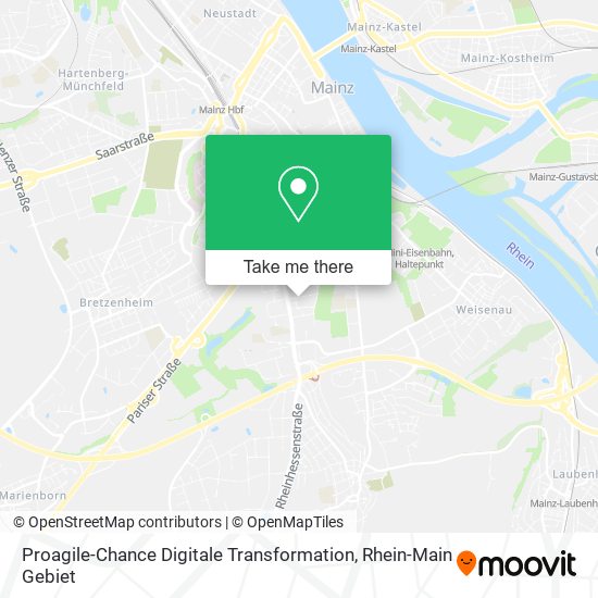 Proagile-Chance Digitale Transformation map