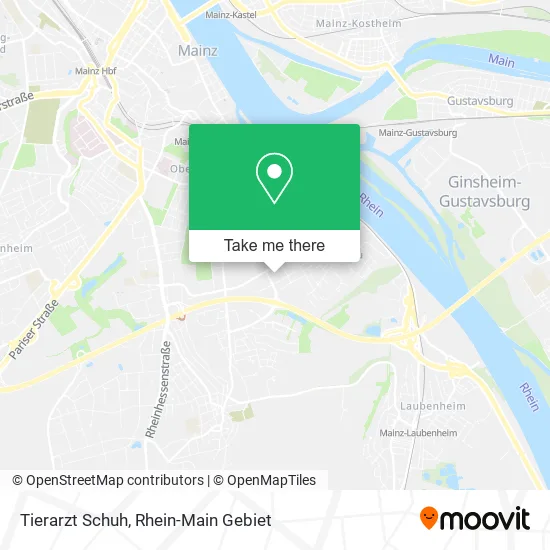 Карта Tierarzt Schuh