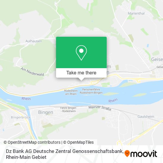 Dz Bank AG Deutsche Zentral Genossenschaftsbank map