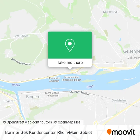 Карта Barmer Gek Kundencenter