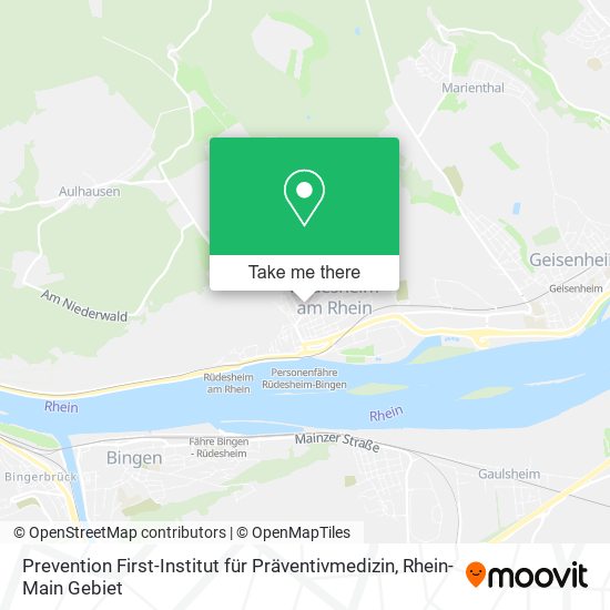 Prevention First-Institut für Präventivmedizin map