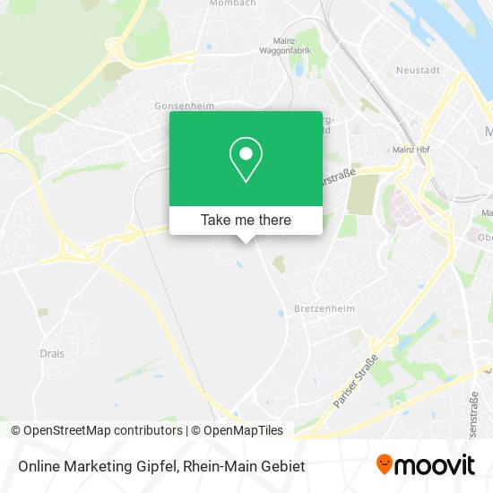 Карта Online Marketing Gipfel