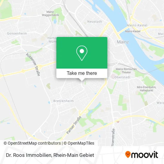 Карта Dr. Roos Immobilien