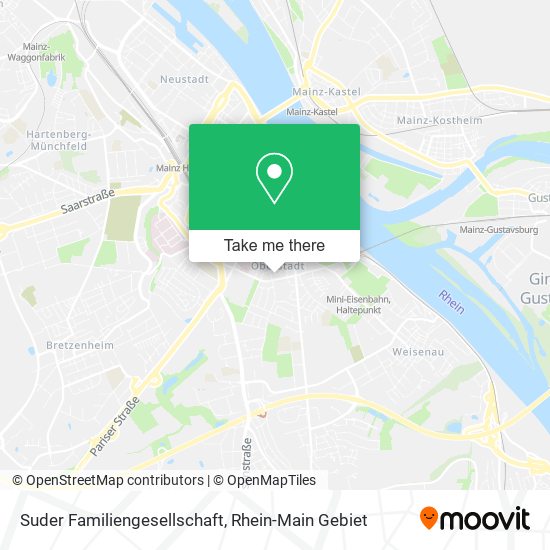 Suder Familiengesellschaft map