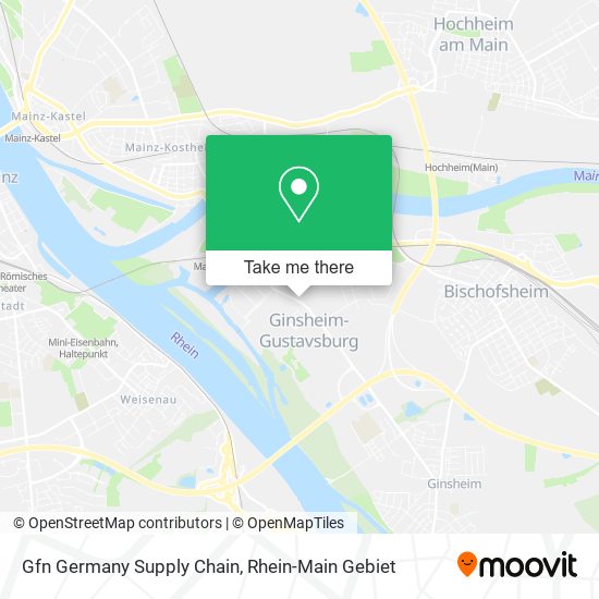 Карта Gfn Germany Supply Chain