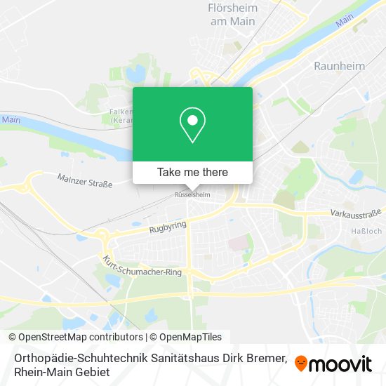 Карта Orthopädie-Schuhtechnik Sanitätshaus Dirk Bremer