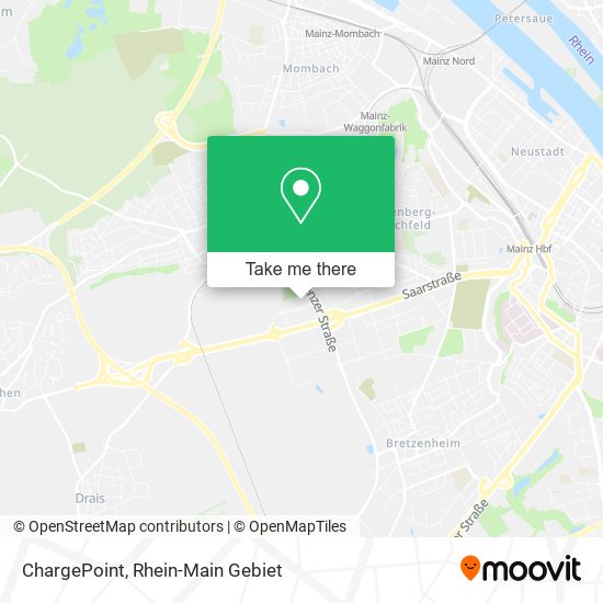 ChargePoint map