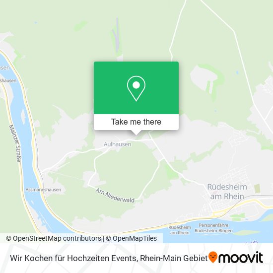 Wir Kochen für Hochzeiten Events map