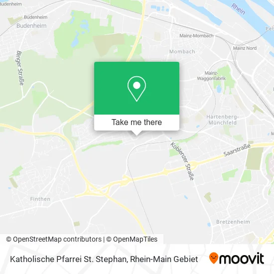 Карта Katholische Pfarrei St. Stephan