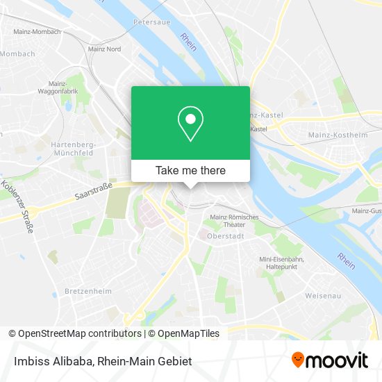 Imbiss Alibaba map