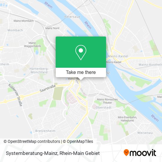 Карта Systemberatung-Mainz